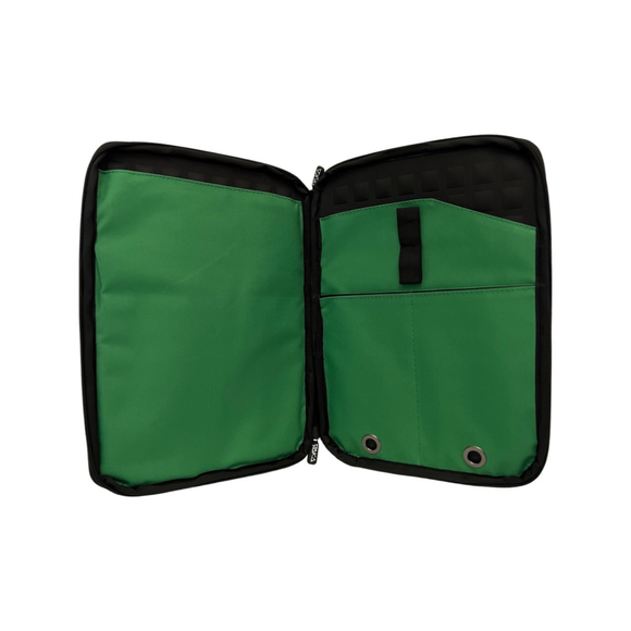 Sac Ordinateur - 13.3 pouces - Vert avec patte EasyFix Révolutionnaire