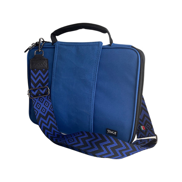 Sac Ordinateur - 15.6 pouces - Bleu avec patte EasyFix Révolutionnaire