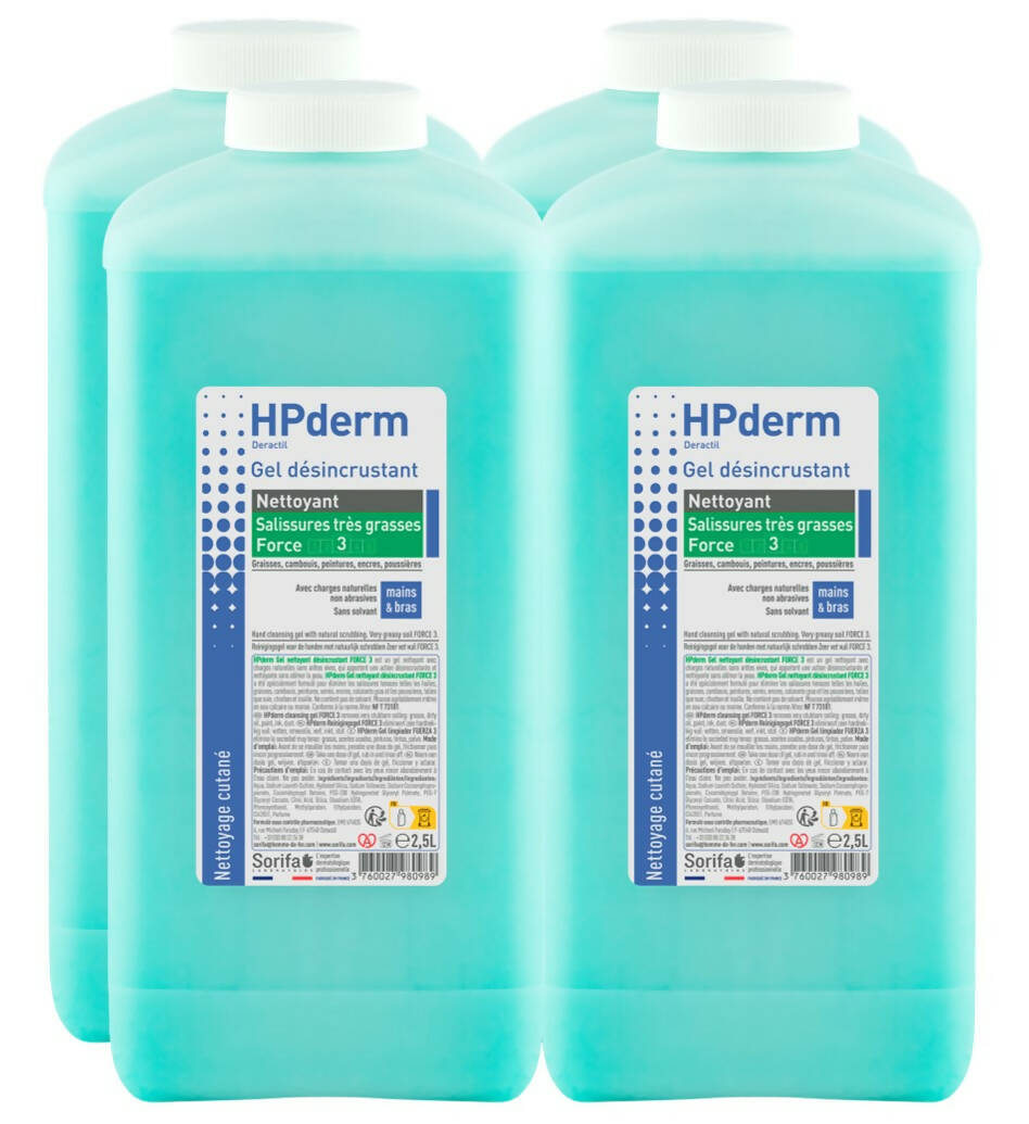 DRAR025 - HPderm Force 3 - Recharge 2.5L x4