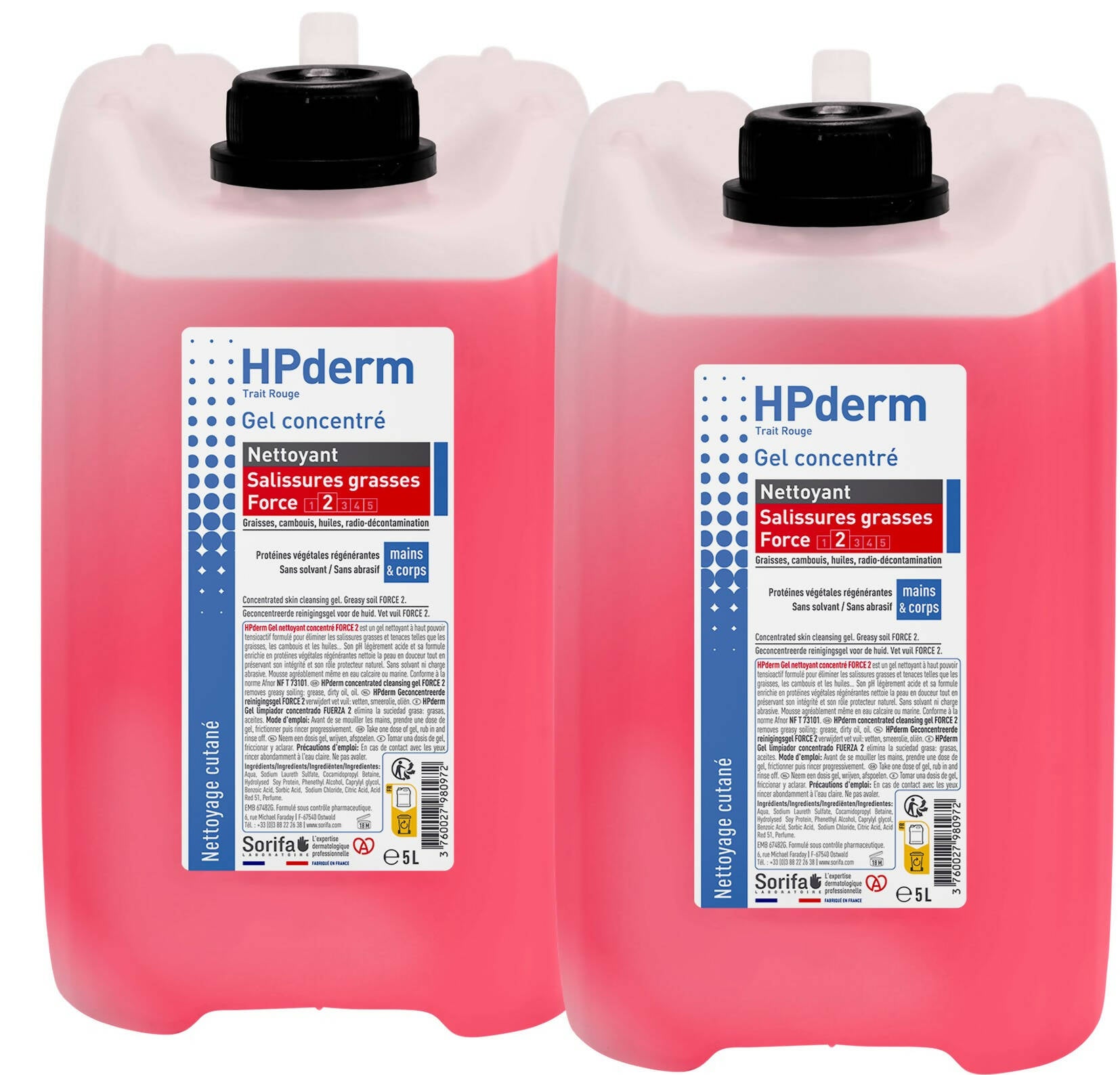 TR005 - HPDerm Force2 - Bidon 5L x2