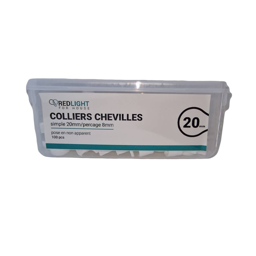 Collier de serrage individuel 25mm par 100 pièces - 0
