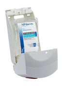 Sorifa - distributeur mural métallique robuste ergonomique verrouillable pour flacon 1l de marque sorifa - pour gels et savons liquides. - Clicktofournisseur.com