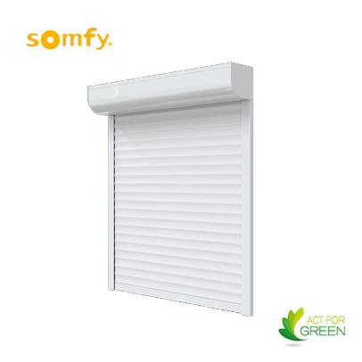 Somfy radio renovation shutter without mosquito net