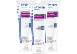 HDGT200 - HPderm Douche Peaux sensibles Tube 200 ml x3