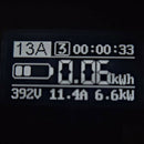 Câble de recharge portable voiture électrique type 2 vers prise domestique schuko monophasé 3 kw