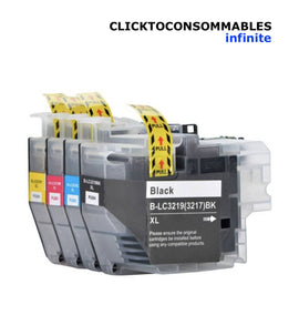 Lc 3219xl / lc 3217xl lot de 4 cartouches d'encre pour imprimantes compatibles : mfc-j5330dw mfc j5335dw mfc-j6930dw mfc-j5730dw mfc-j6530dw j5930dw j6935dw j5330dw mfc-j5335dw j5730dw mfc-j5930dw j6530dw j6930dw mfc-j6935dw