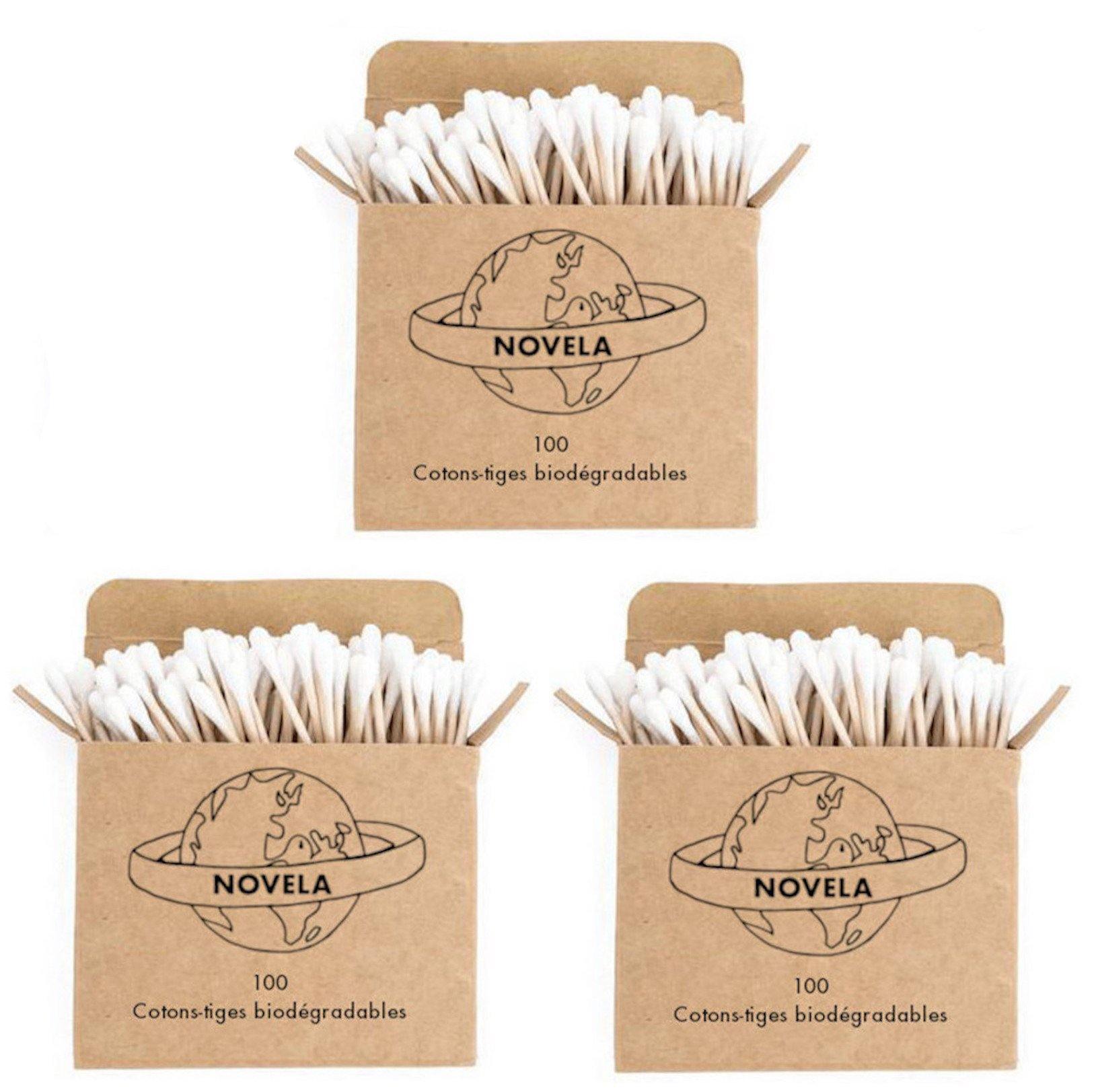 Biodegradable wooden cotton swabs | Novela Global