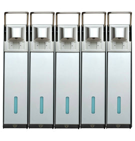 DM025 - Distributeur mural métallique 2.5L x5