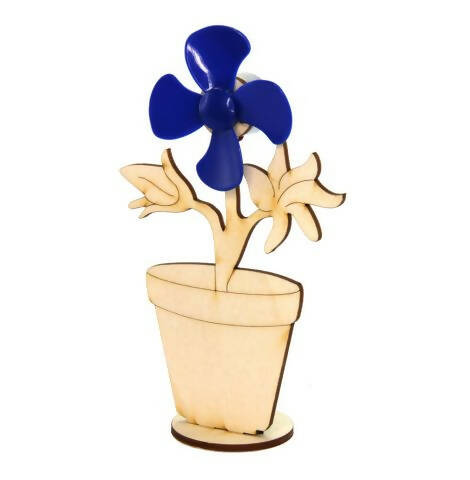 Kit fleur solaire "gentiane bleue"
