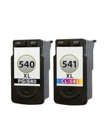 Pg 540xl / cl 541xl lot de 2 cartouches d'encre pour imprimantes compatibles : pixma mg3150-3250-3550-4150-4250 mx375-395-435-455-515-525 ts5151