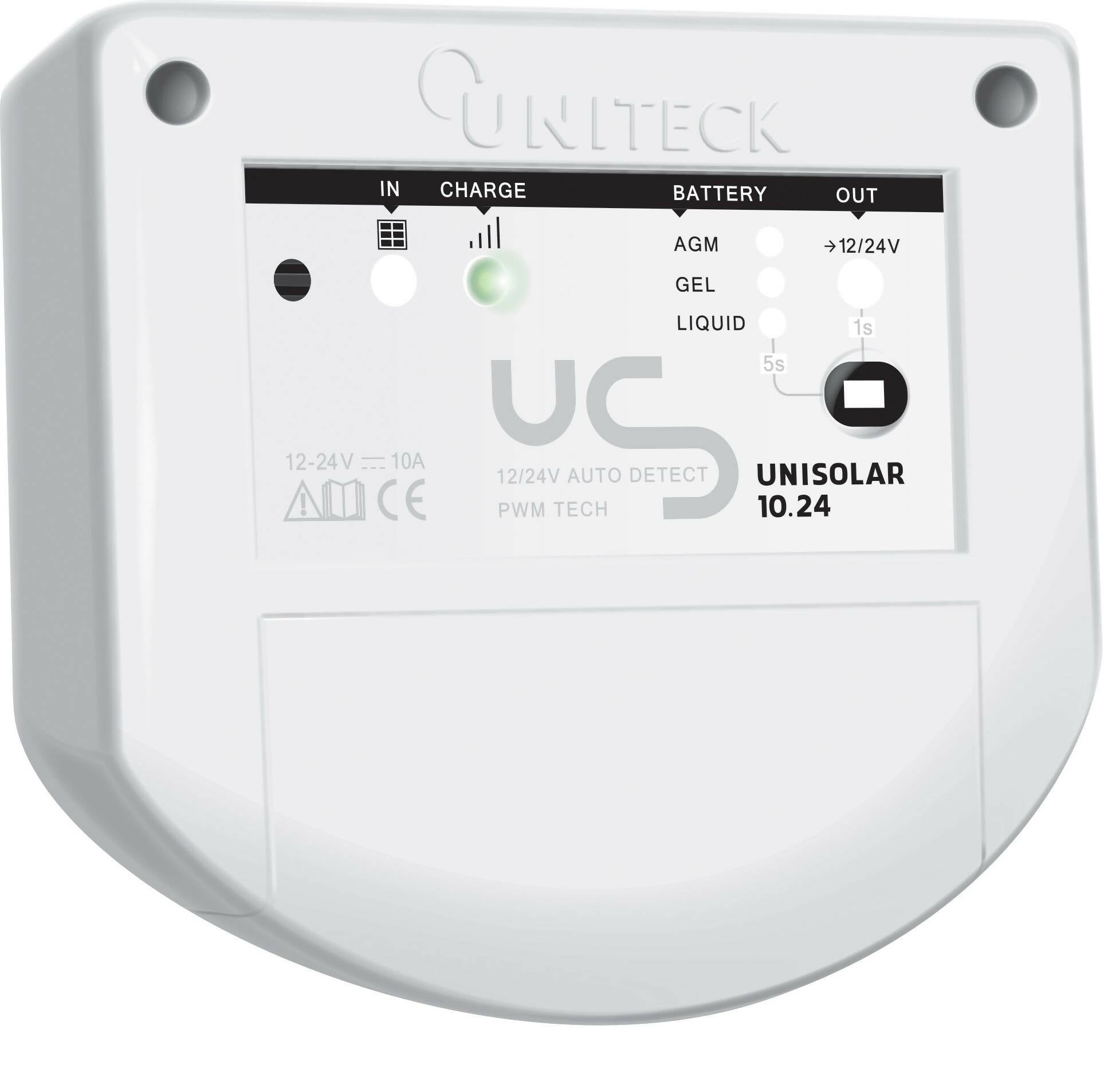 PWM-SOLARLADEREGLER – 12/24 V – 10 A 