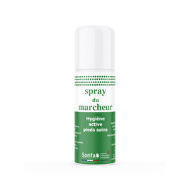 Sorifa - lot de 3 - spray du marcheur - hygiène du pied et de la chaussure – spray 150 ml sans gaz