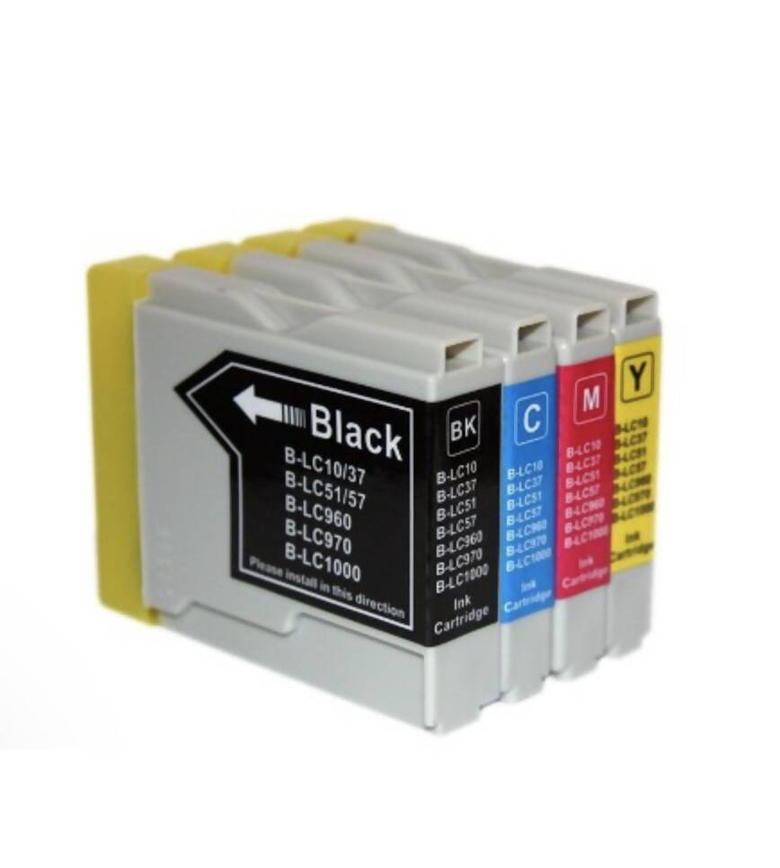 LC1000XL / LC970XL Multipack of 4 Cartridges for Compatible Printers: DCP-130 C DCP-330 C DCP-330 CN DCP-330 Series DCP-350 C DCP-350 CJ DCP-350 Series DCP-353 C DCP-357 C DCP-520 Series DCP-525 C DCP-525 CJ DCP-530 CJ DCP-530 Series DCP-535 C DCP-5 