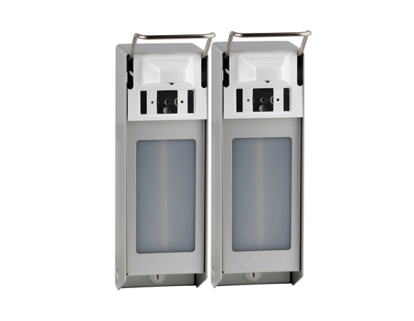 DM000 - Distributeur mural métallique verrouillable 1L x2