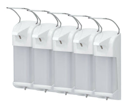 DPV001 - Distributeur mural plastique 1L x5