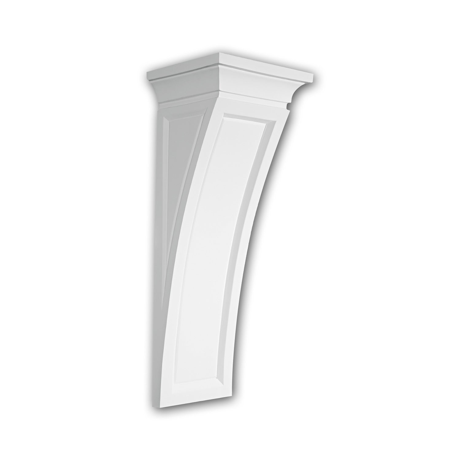 Console 119005 Profhome Élement décorative style dorique blanc