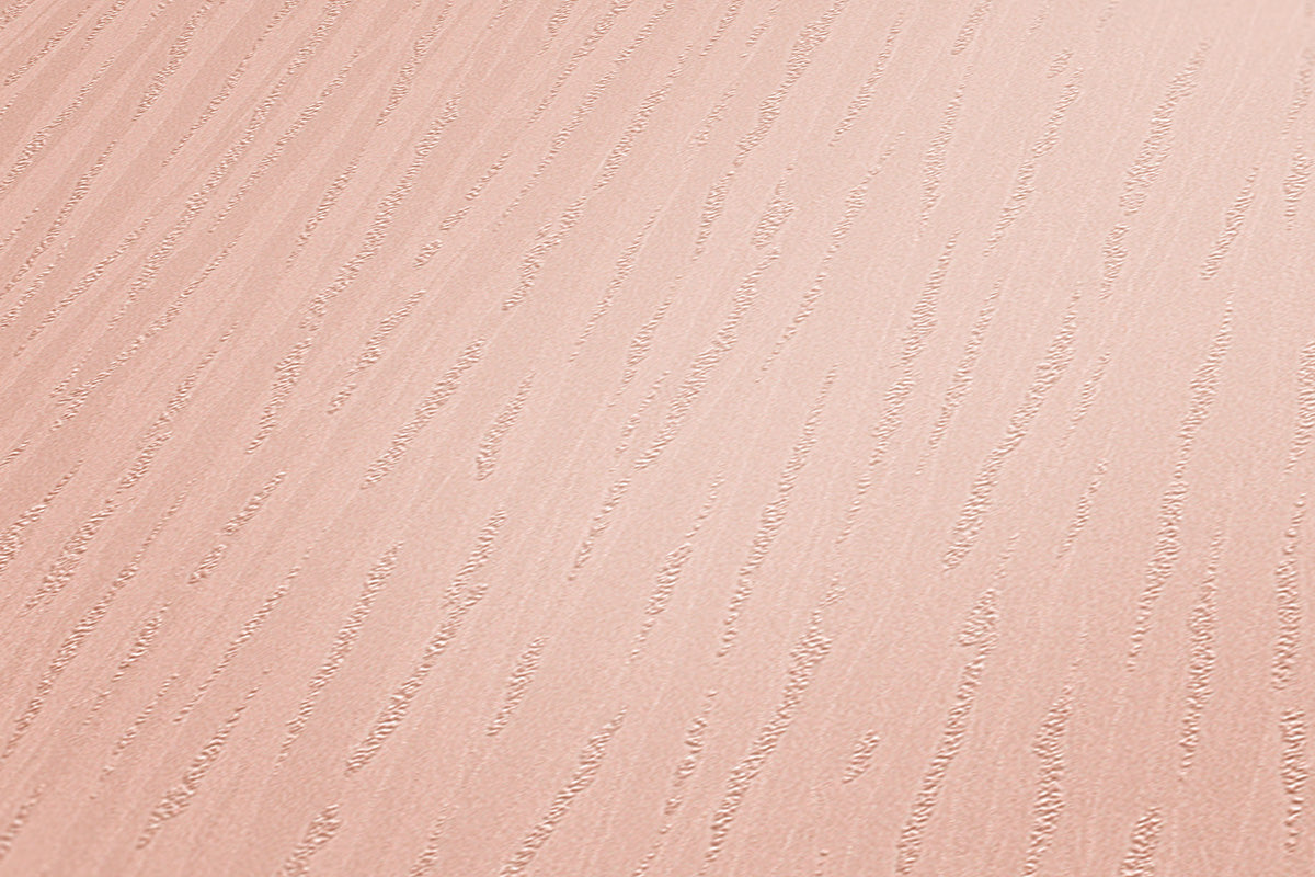 Papier peint ton-sur ton Profhome 304303-GU papier peint intissé légèrement texturé ton-sur-ton mat rose 5,33 m2-3