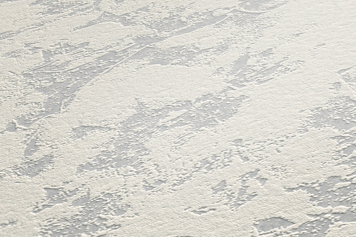 Papier peint aspect crépi Profhome 522016-GU papier peint intissé à peindre légèrement texturé à l'aspect crépi mat blanc 26,5 m2-4