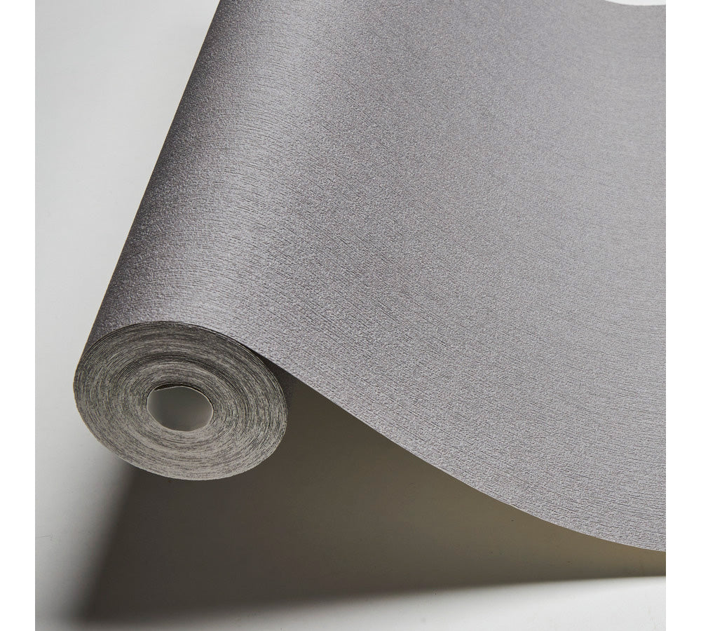 Papier peint ton-sur ton Profhome 378828-GU papier peint intissé légèrement texturé ton-sur-ton mat gris 5,33 m2