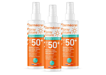 SSO200 - Dermécran Spray solaire SPF 50+ Spray 200 ml recto x3