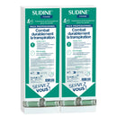 Sorifa - lot de 2 - sudine poudre traitement anti-transpirant - pied - régule la transpiration - absorbe - prévient les mycoses - sans sels d’aluminium - fabriqué en france - bte 100 sachets-doubles