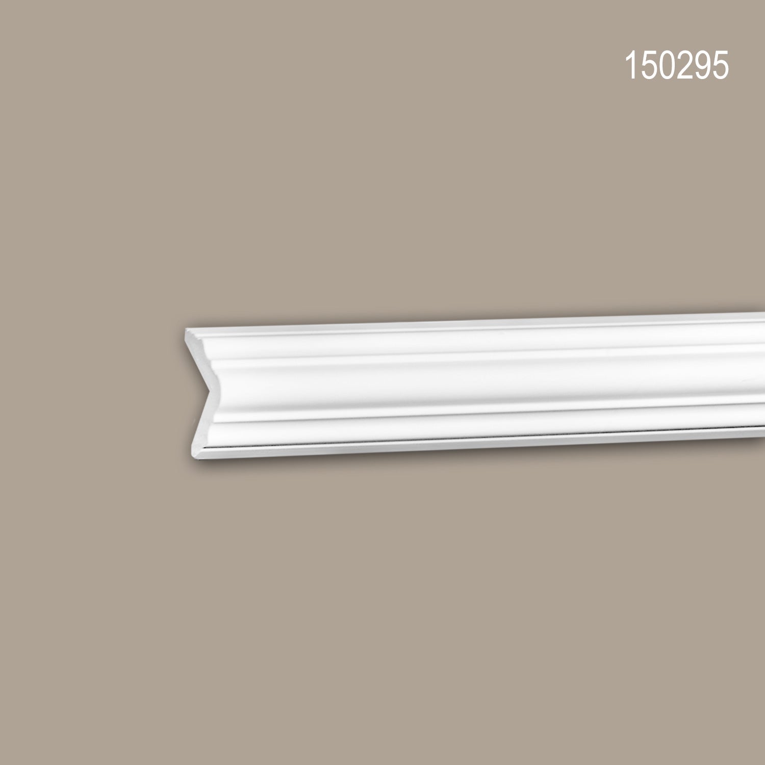 Corniche 150295 Profhome Moulure décorative style Néo-Classicisme blanc 2 m