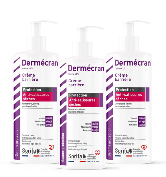SC000 - Dermécran ANTI-SALISSURES SECHES 500ml x3