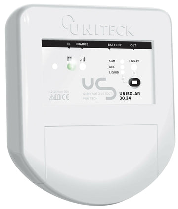 Régulateur de charge solaire pwm - 12/24v - 30a