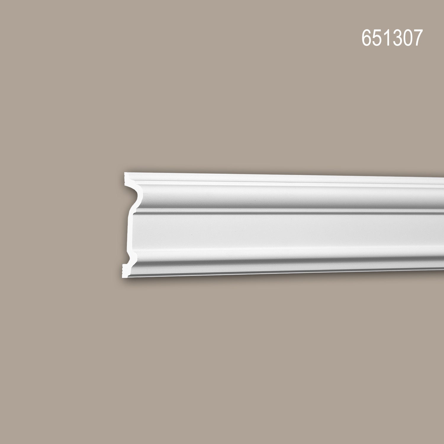 Cimaise 651307 Profhome Moulure décorative style Néo-Classicisme blanc 2 m-1