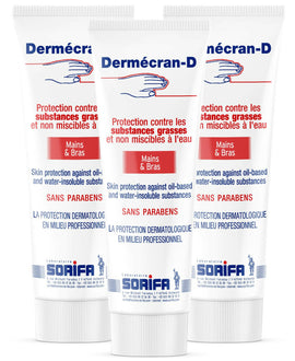 DET000 - Dermécran ANTI-GRAISSE & PIGMENTS 125 ml x3