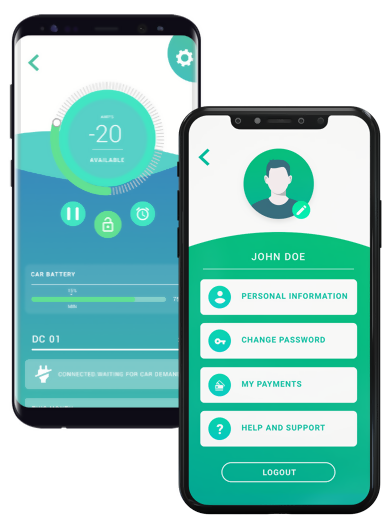 Wallbox pulsar plus noire ou blanche - câble type 2 - 3.7 kw à 22 kw - equilibrage de charge en opt - 5 ou 7 mètres