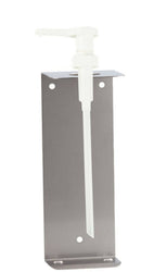 Sorifa - lot de 5 - support mural inox + pompe pour flacon 1l de marque sorifa - pour gels et savons liquides.