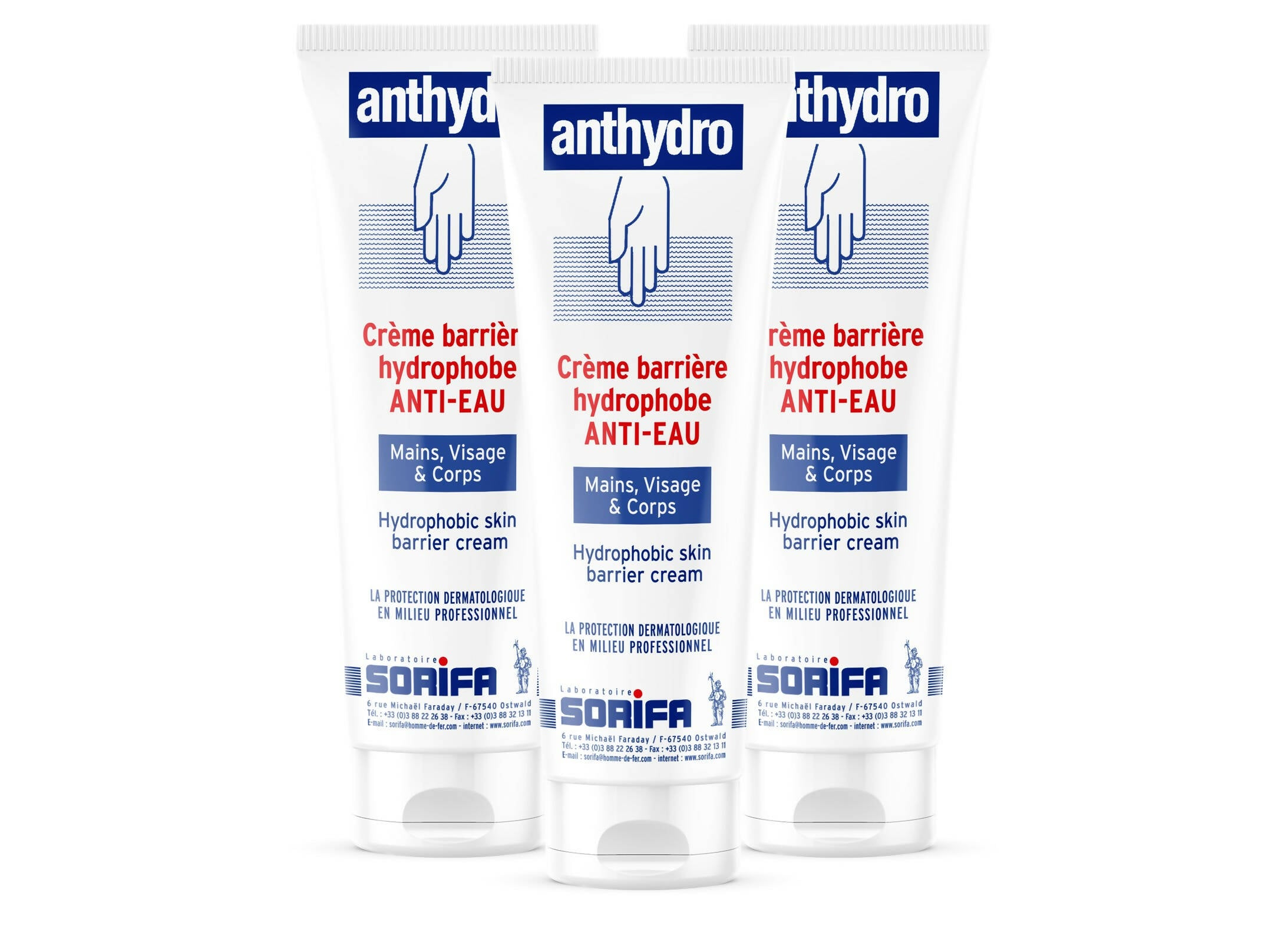 ANT001 - Anthydro Protection hydrophobe Tube 125ml x3
